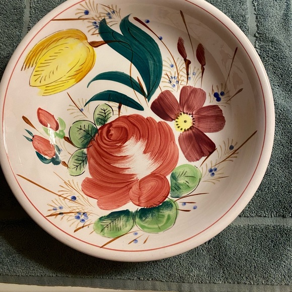 Nove Rose Pittery Other Large Bowl Vintage From 96s Nove Rose